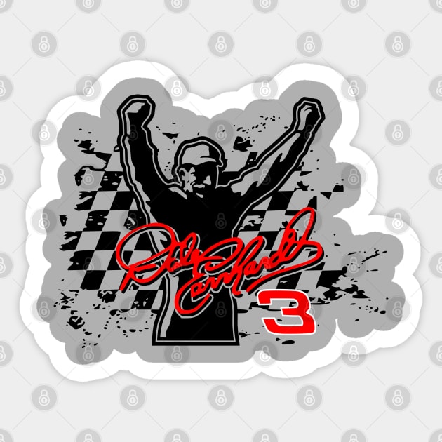 #3 Intimidator Sticker by Lifeline/BoneheadZ Apparel